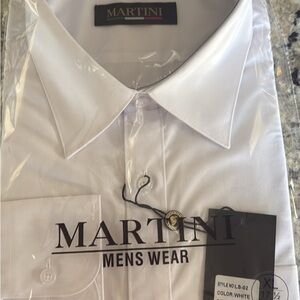 Men's Classic White Dress Shirt